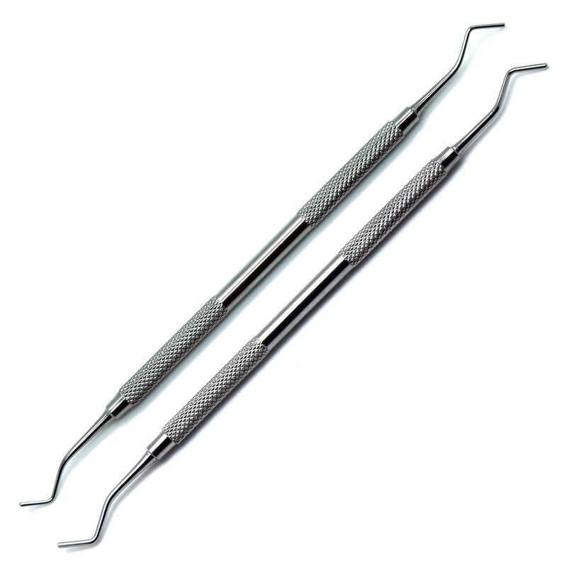 SUPERIOR INSTRUMENTS Dental Plastic Filling 718-2, 719-3 Double Ended 1.4mm/1.6mm, 1.8mm/2mm Composite Amalgam Restorativ​e Instrument​s - Image 1